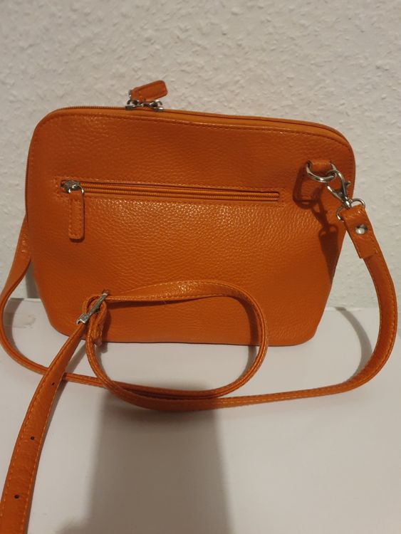 Sac Bandoulière Rosetti Simili Cuir Orange - Femme, Poche Interne, Occasion