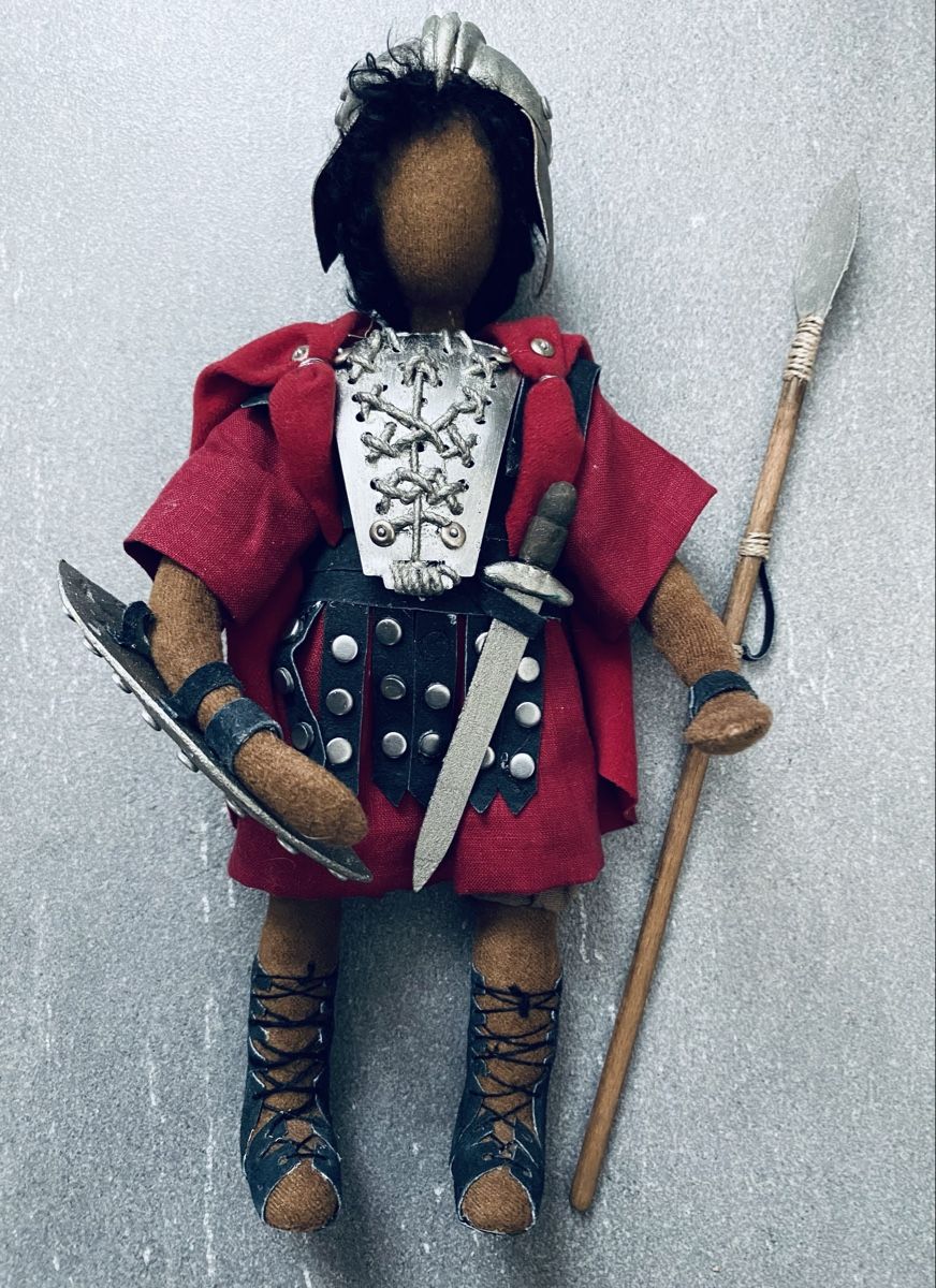 Statuette: SCHWARZENBERGER KRIPPENFIGUR RÖMER UNIKAT – Usato da Malters venduto da Kuettel1 2