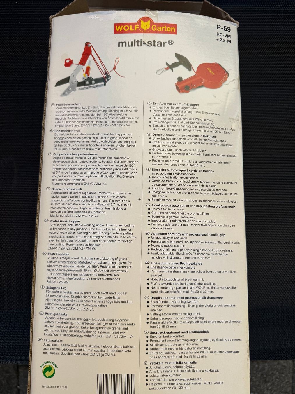 Outils Wolf Tous les outils: Baumschere Wolf Garten – D'occasion à Oberrohrdorf par ker_5h67 5