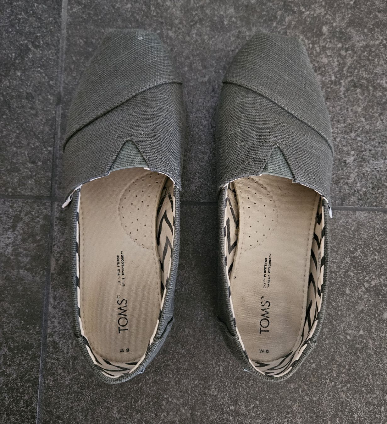 Toms Scarpe da donna: Mocassins Toms vert olive (taille 40) – Usato da Bussigny venduto da niwa_mikan 1