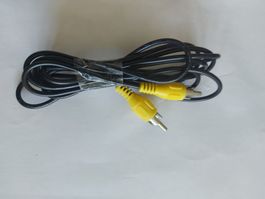 Cinch Videokabel schwarz gelbe Stecker gebraucht