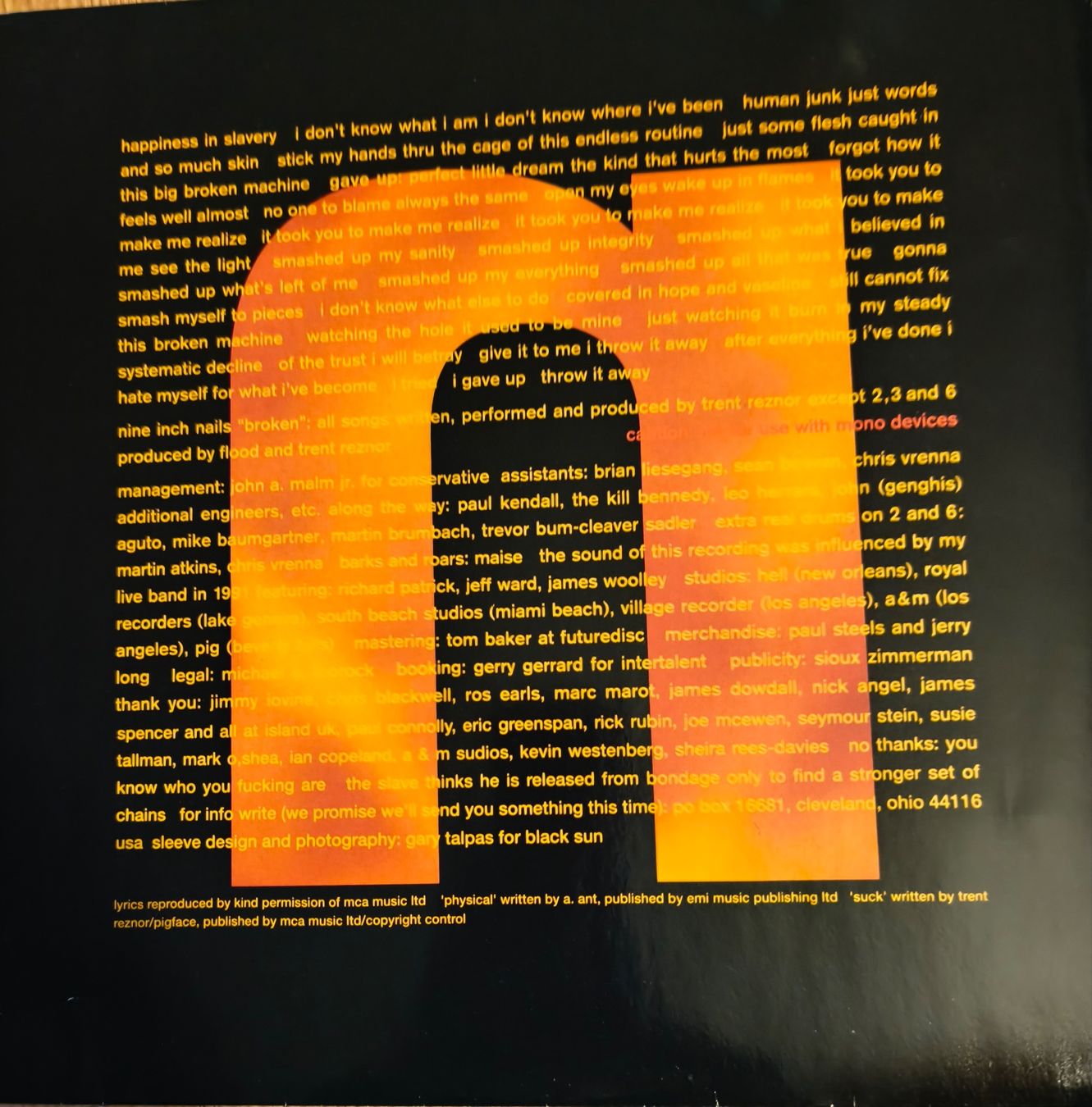 Dischi in vinile: NIN - Broken-EP mit Single - 1992 - ORIGINAL – Nuovo (secondo la descrizione) da Erlinsbach SO venduto da 400_n956 2