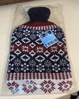 Wärmeflasche mit Stricküberzug zu verkaufen
