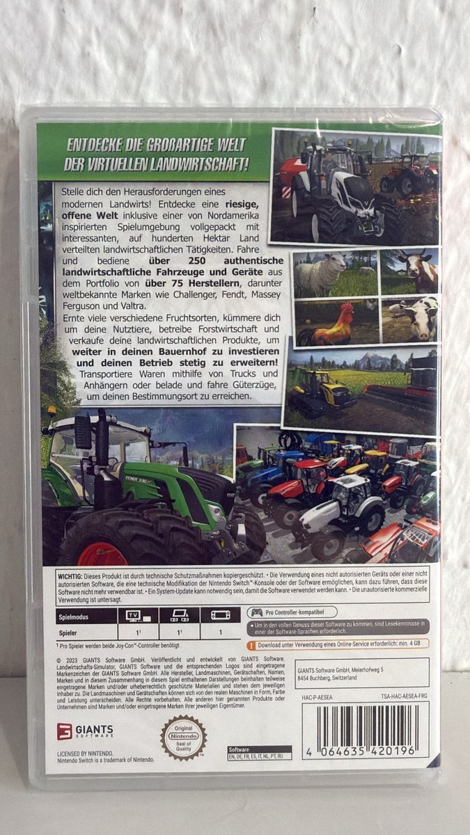 Nintendo Giochi: Nintendo Switch: Farming Simulator - BRAND NEW! – Nuovo e nell'imballaggio originale da Ehrendingen venduto da bubulence 1