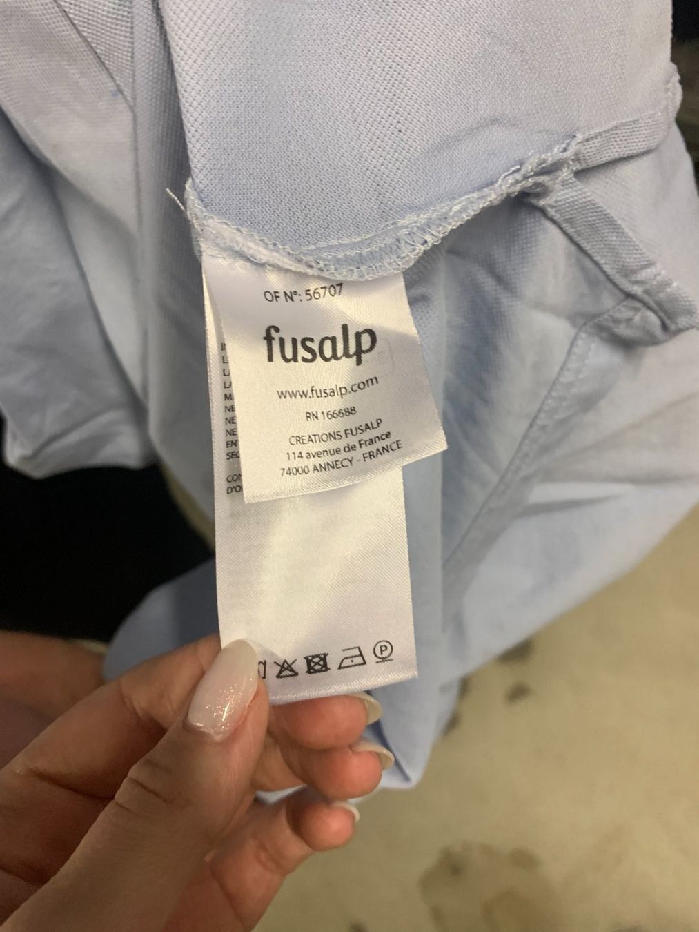 Magliette Polo: Polo bleu Fusalp – Nuovo (secondo la descrizione) da Wallisellen venduto da BlackWhite 1