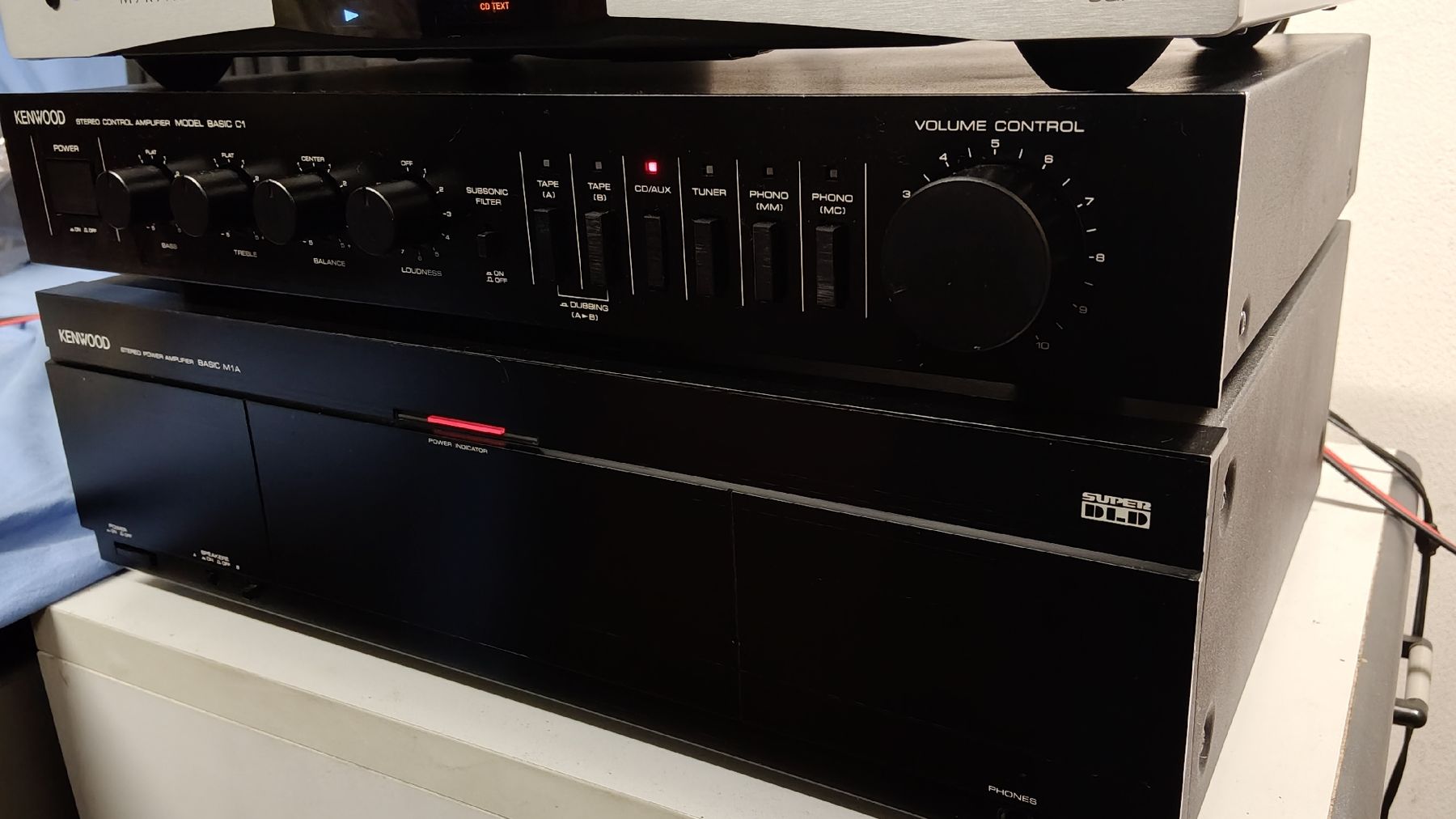 Kenwood Amplificatori: Amplificatore KENWOOD PRE C1 FINALE M1 BASIC – Usato da Chiasso venduto da Valerio_Audio 2