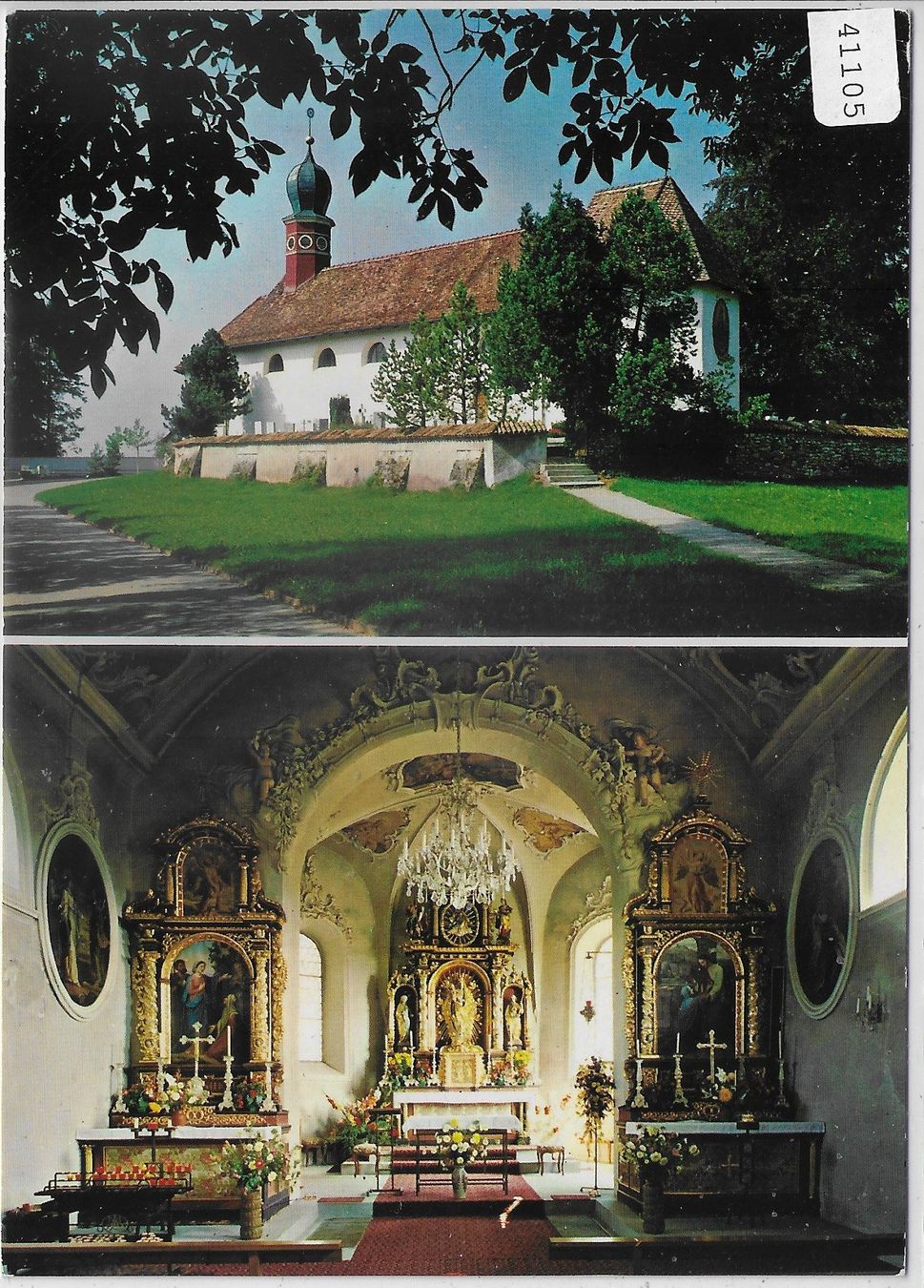 Cartoline postali: Wallfahrtskirche Maria Dreibrunnen - Wil SG – Usato da Ettingen venduto da Kartenplanet