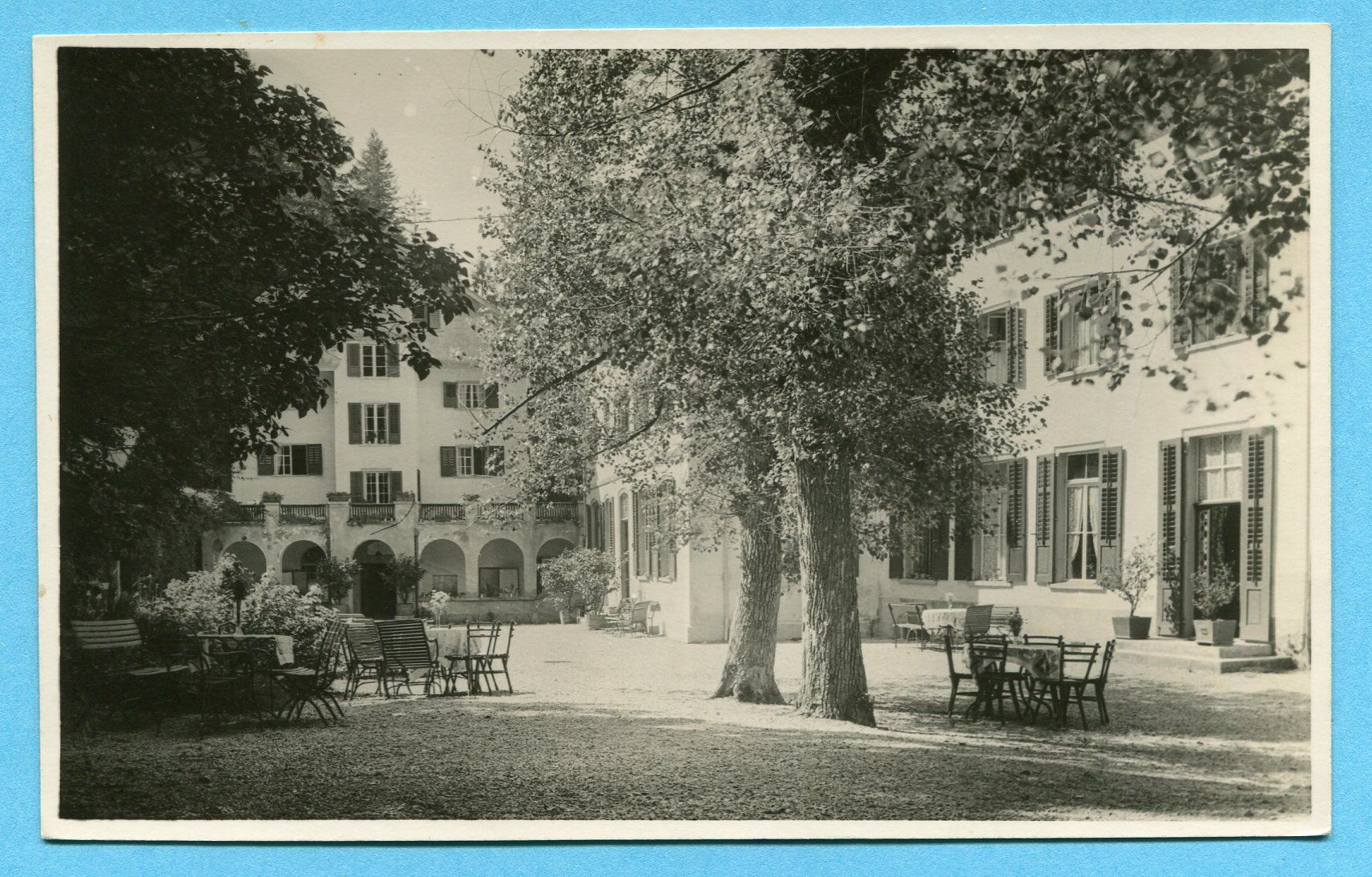 Ansichtskarten: Bad Serneus 1920 – Gebraucht aus Opfikon von Prophila