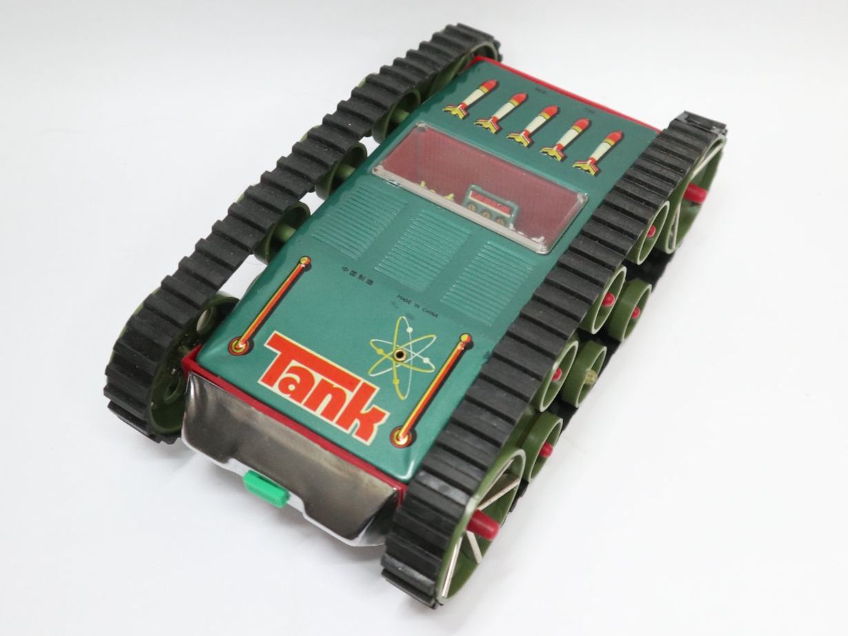 Giocattoli: Vintage Somersaulting Tank, Space Panzer , selten – Usato da Eschenbach SG venduto da Astalavista 5