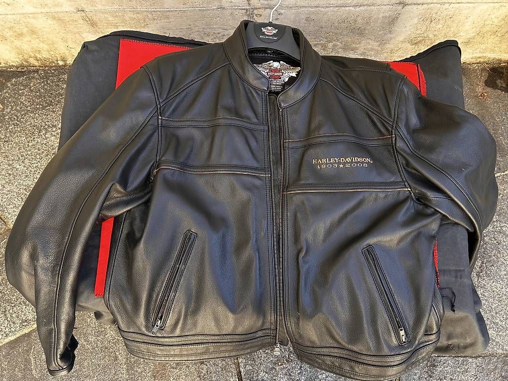 Giacche: Giubbotto in pelle Harley Davidson – Usato da Avegno venduto da pippo_olaf