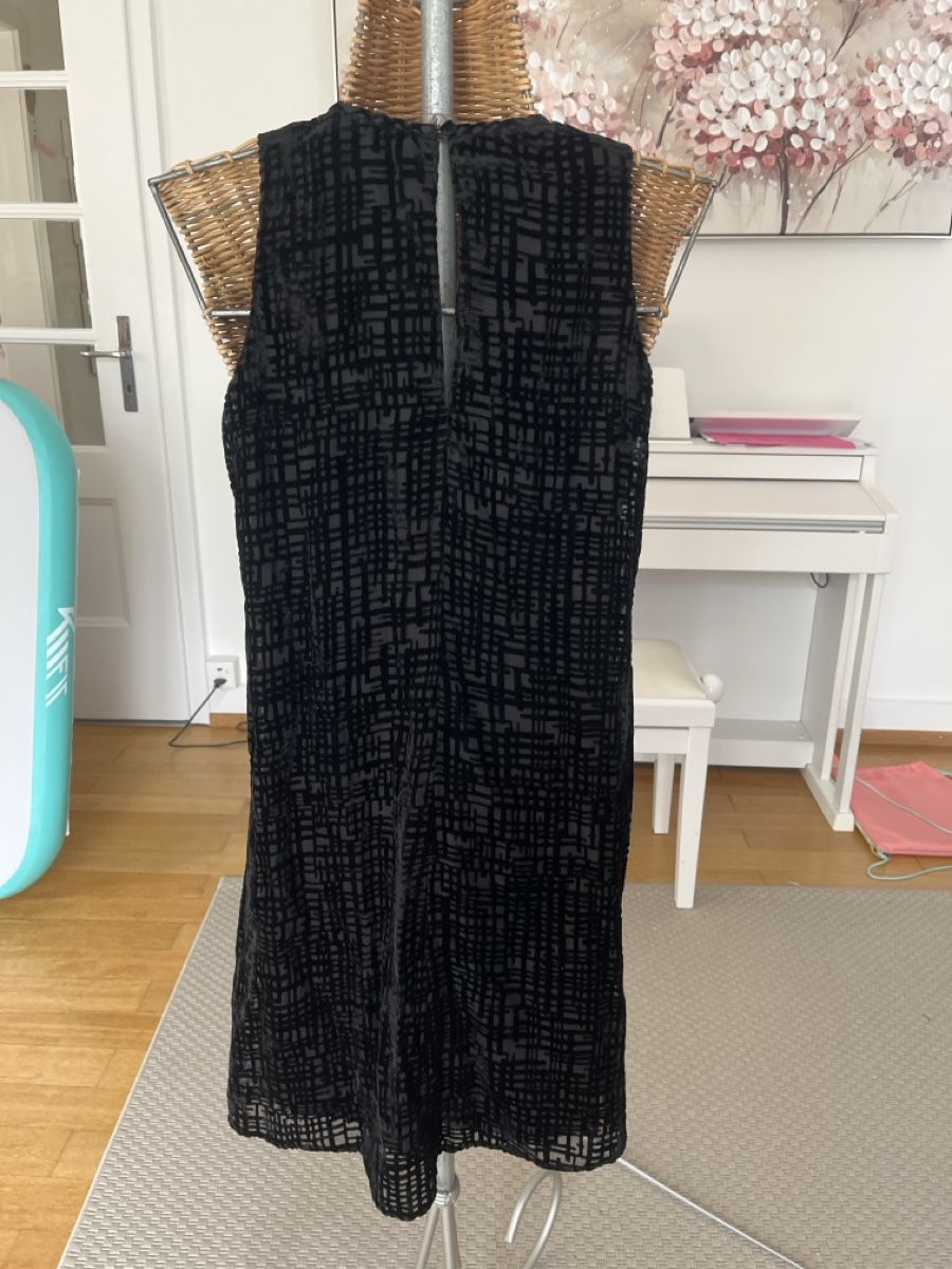 Calvin Klein Vestiti: Kleid, Samtoptik, Calvin Klein, neu, S – Usato da Solothurn venduto da Bobesch08 5