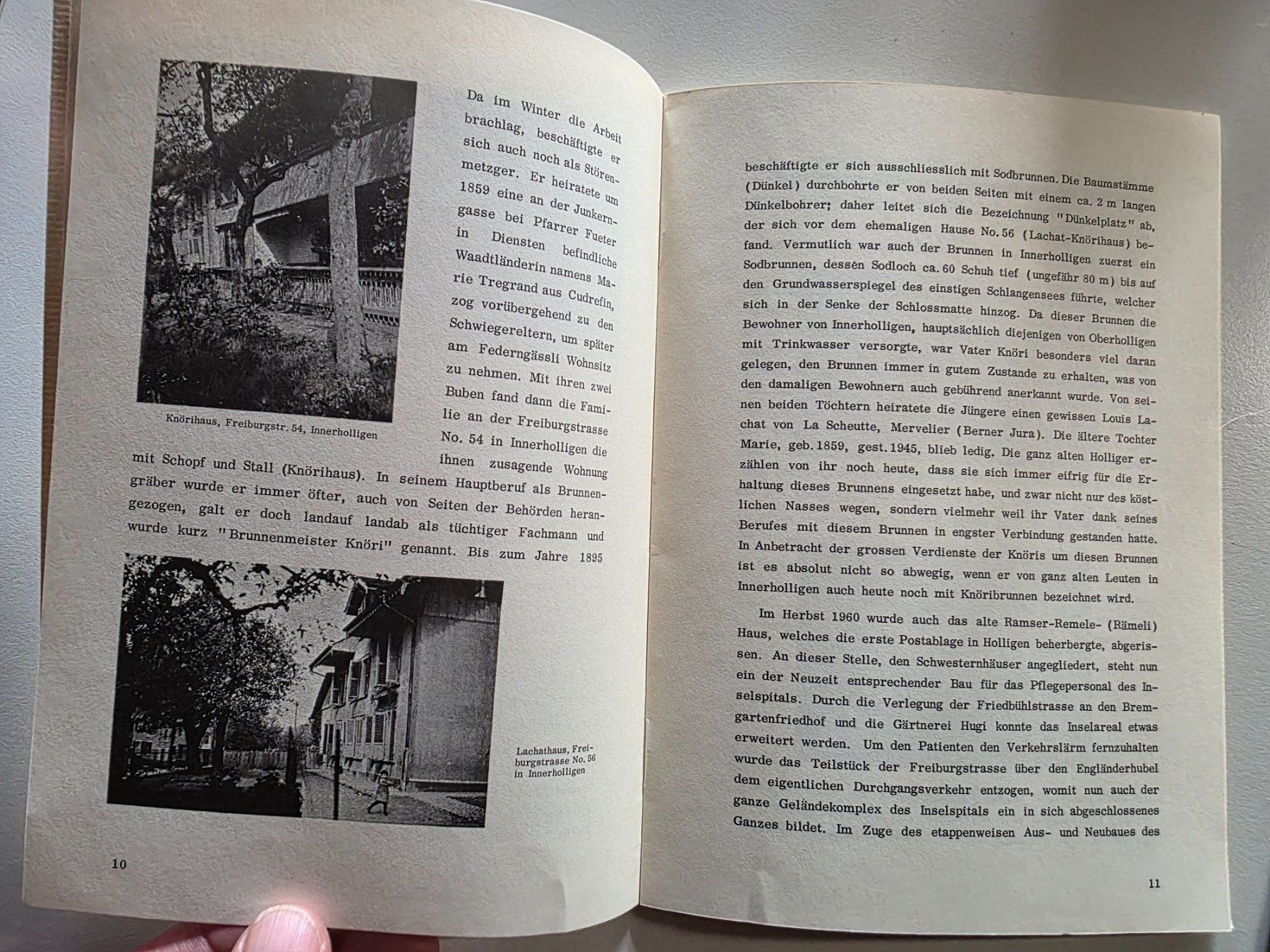 Bücher: Holligen einst und jetzt - Bern-Holligen 1963 – Gebraucht aus Walterswil BE von Lonitti 5