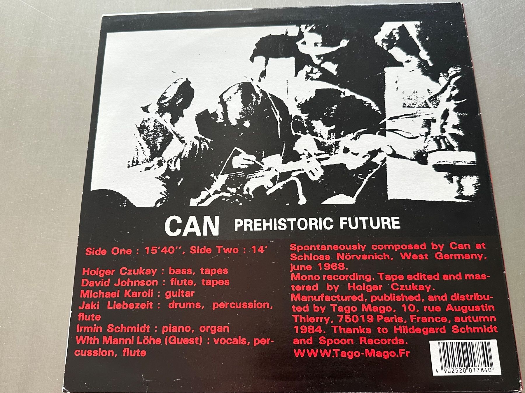Vinyles: CAN LP PREHISTORIC FUTURE – D'occasion à Sion par jaipur1401 1