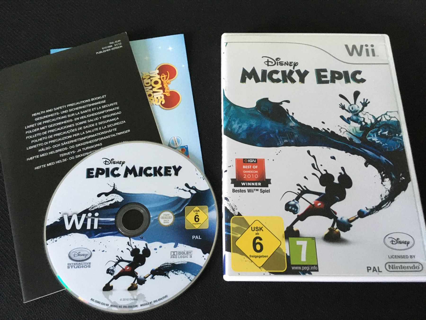 Nintendo Spiele: Mickey Epic für Nintendo Wii – Gebraucht aus St.Gallen von sjosjo