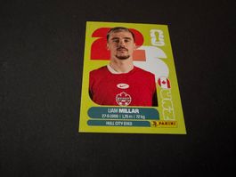 Panini FIFA Fussball WM 2026 Sticker Liam Millar CAN 18