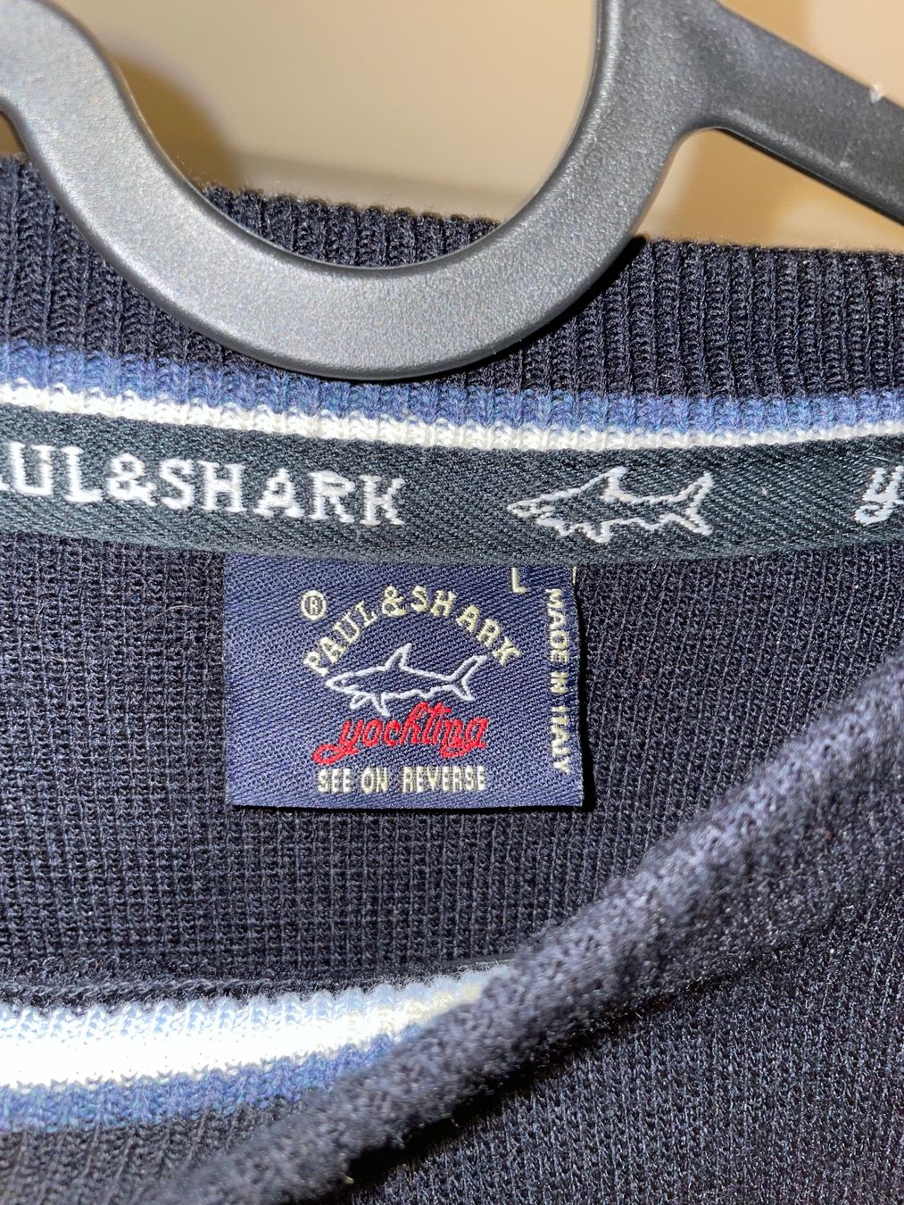 Paul & Shark Maglioni & Felpe: Paul & Shark Wollpullover, gestreift, Gr. L, Gr. 50 M – Usato da Zürich venduto da pacta_sunt_servanda 3