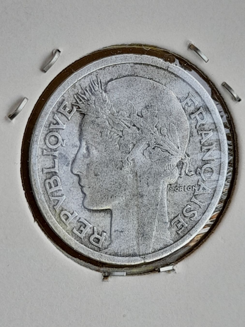 Tutti le monete: 1 Francs 1945 c Alu Frankreich  – Usato da Basel venduto da Basel_20 2