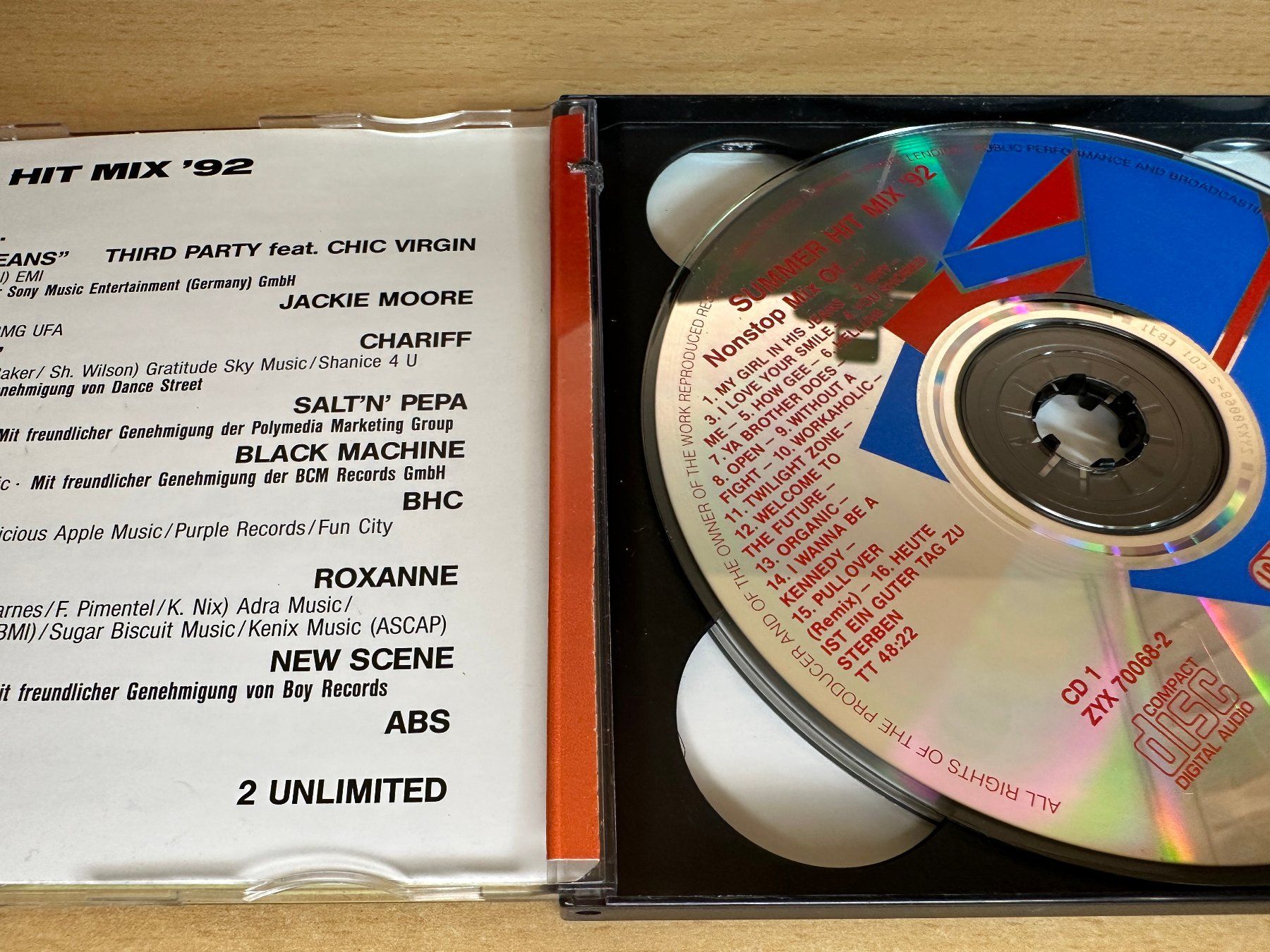 CD: Various – Summer Hit Mix '92 - 2 CD – Usato da Rikon im Tösstal venduto da Alpenmutz 2