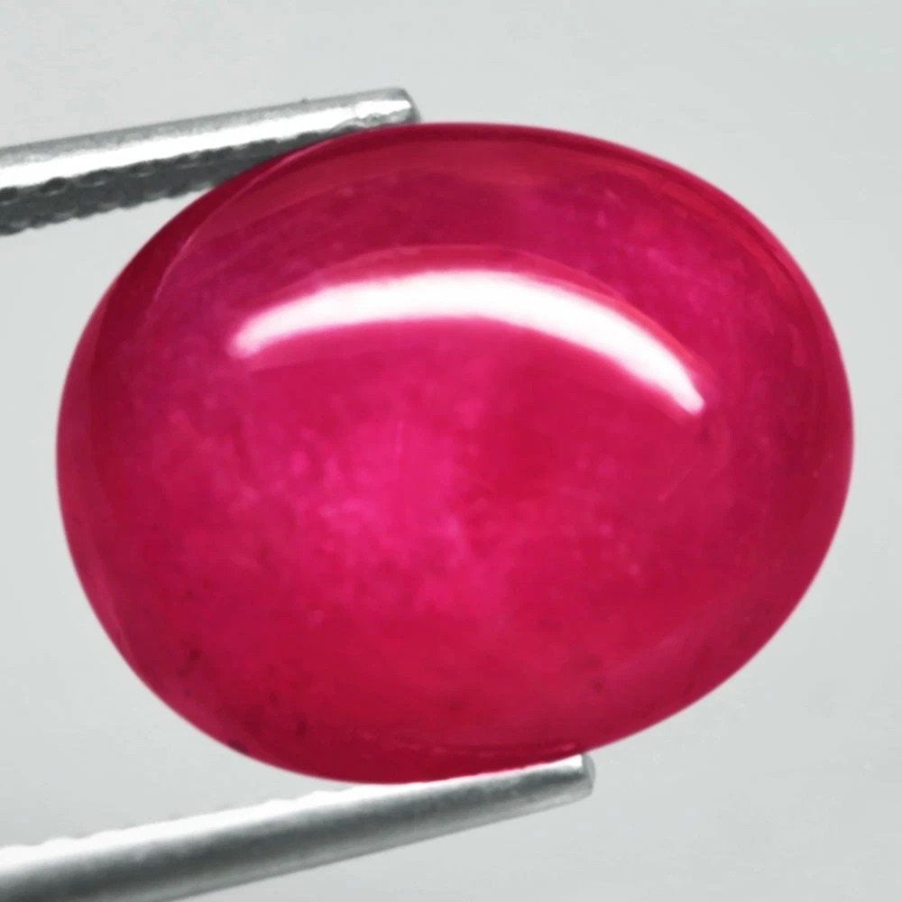 Pietre preziose: 11.45 ct - Fantastic Big Pinkish Red Ruby Cab – Nuovo (secondo la descrizione) da Zürich venduto da Yoohooz 1