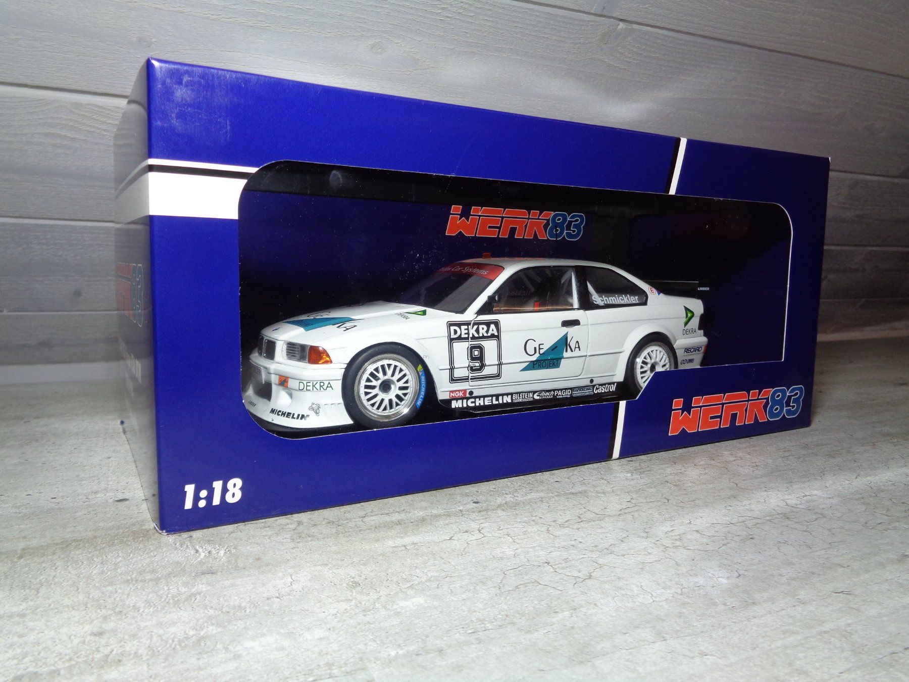 BMW Modellini d'auto: Werk83 1:18 BMW 325i E36 Coupé DTM 1994 – Nuovo e nell'imballaggio originale da Reconvilier venduto da rallycar