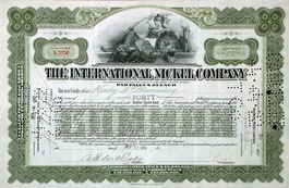 International Nickel Company - 1917