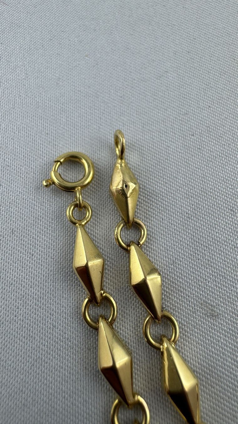 Bracciali & Braccialetti: Armkette in 750 Gold / 18 Karat – Usato da kreuzlingen venduto da fantasy_schmuck 9