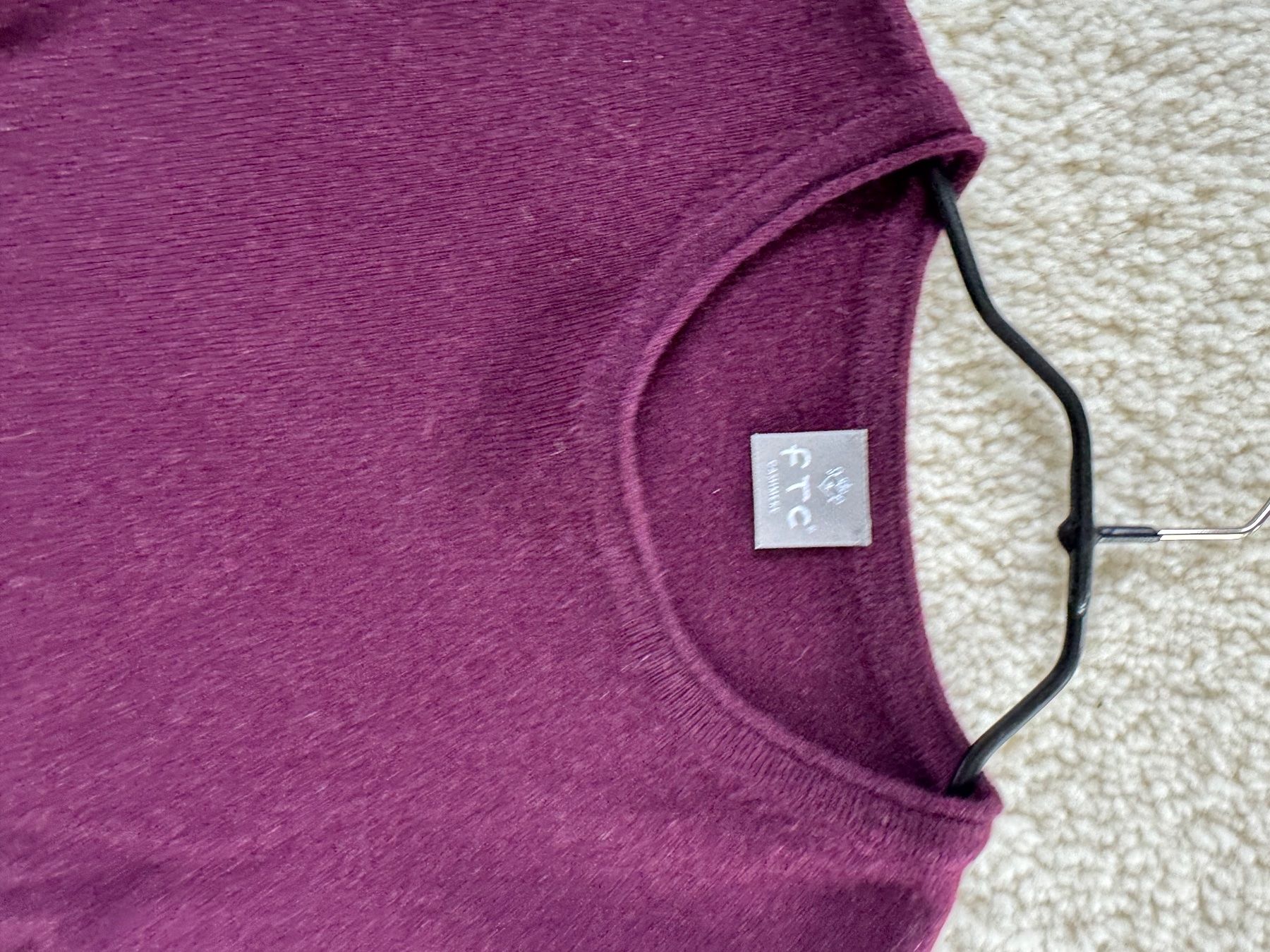 FTC Maglioni & Felpe: FTC Schösschen Pullover 100% Kaschmir Aubergine M – Usato da Zuerich venduto da Moochie 5