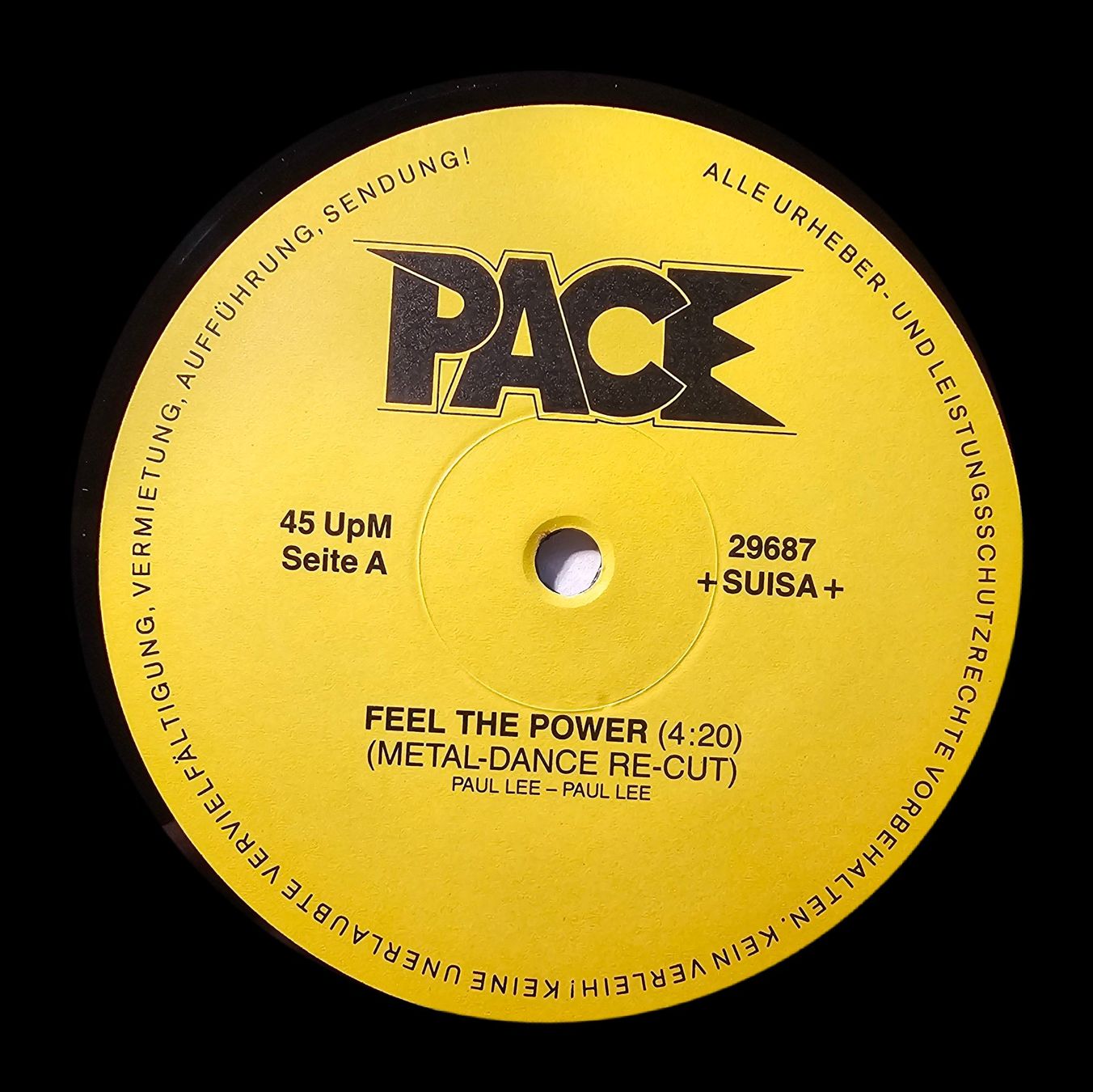 Dischi in vinile: Pace – Feel The Power – Usato da Wahlen b. Laufen venduto da Cg10 2