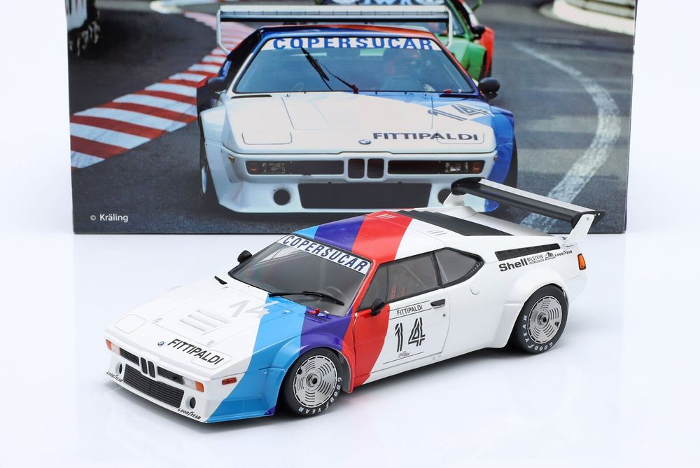 BMW M1 ProCar #14 ProCar Serie 1979 Fittipaldi 1/18 NEUHEIT (Neu und ...