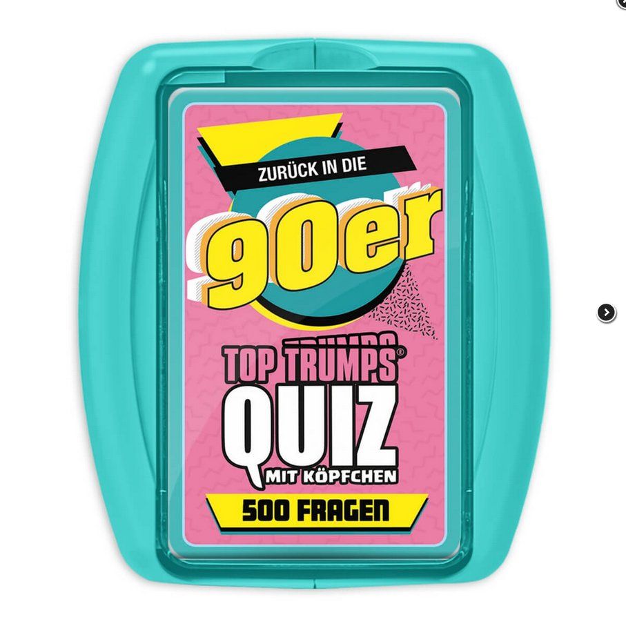 Giochi: Top Trumps Quiz - 90er – Nuovo e nell'imballaggio originale da Oensingen venduto da Liquidations-Shop