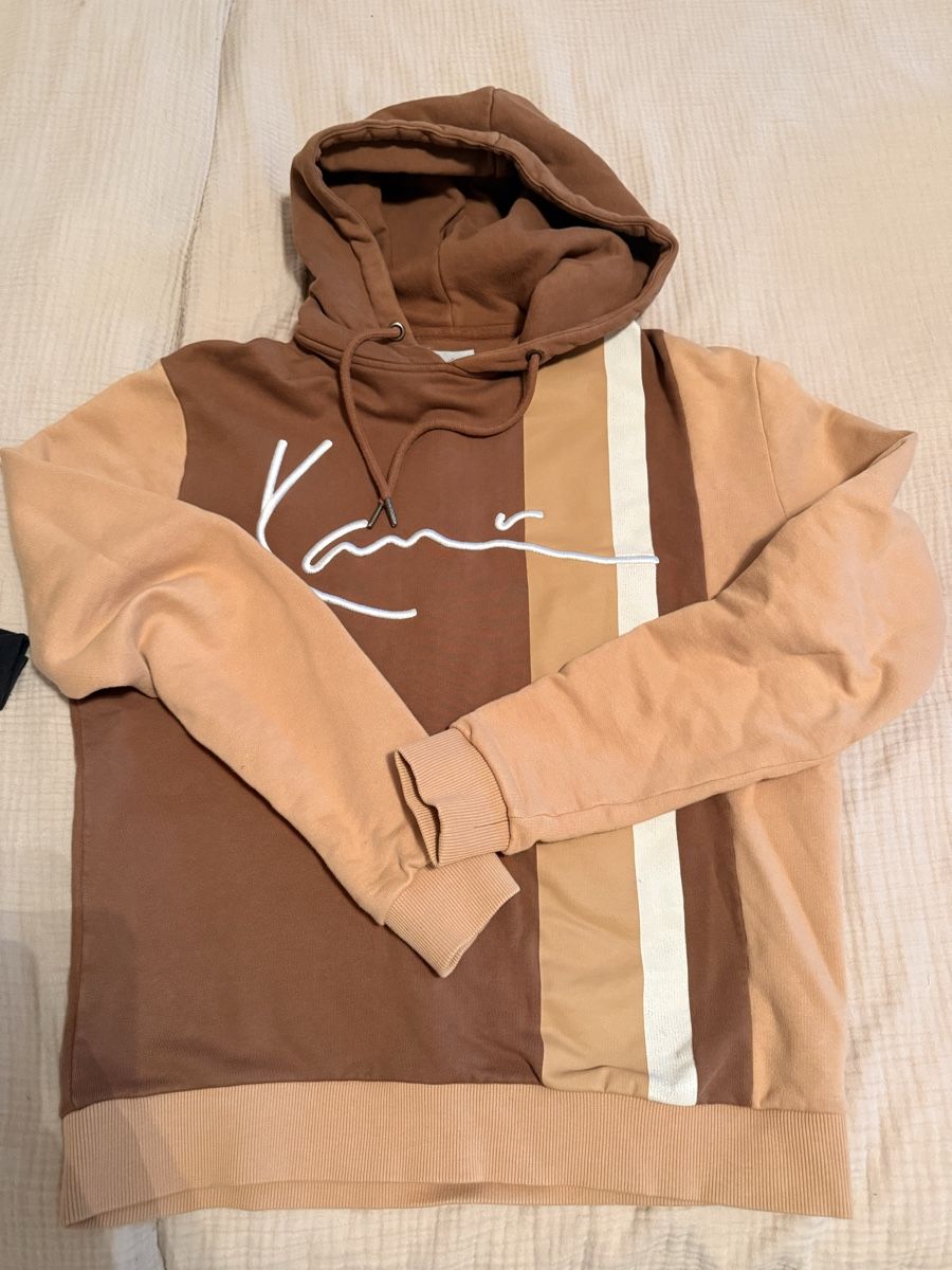 Maglioni & Felpe: KARL KANI,  Kapuzenpullover Braun/Beige Gr. XS – Nuovo (secondo la descrizione) da Basel venduto da sel_g 3