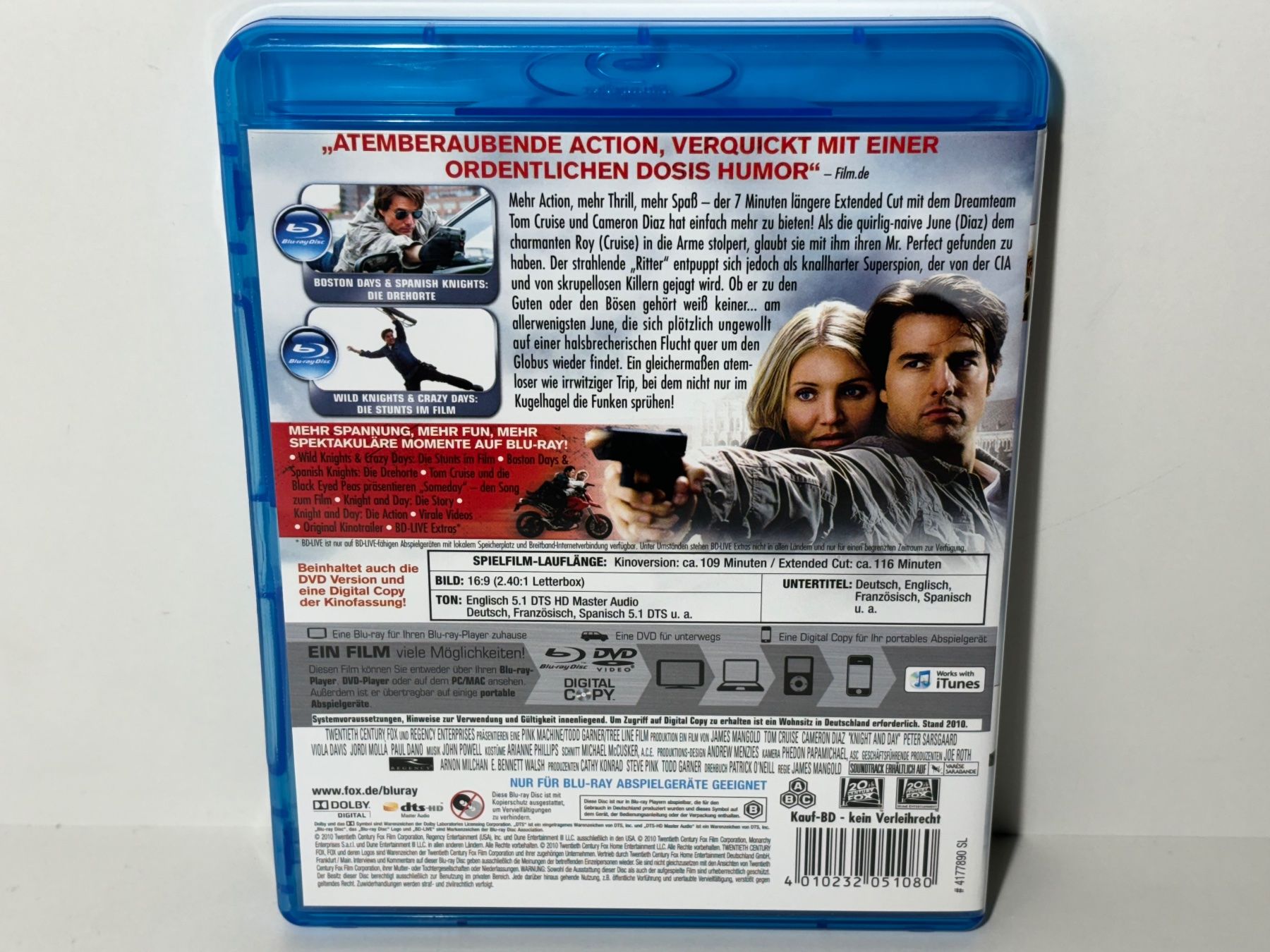 Tutti i DVDs: Knight & Day Blu Ray – Usato da Wilderswil venduto da Sstriker 1
