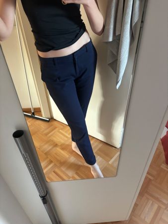 Dark blue suit trouser 38