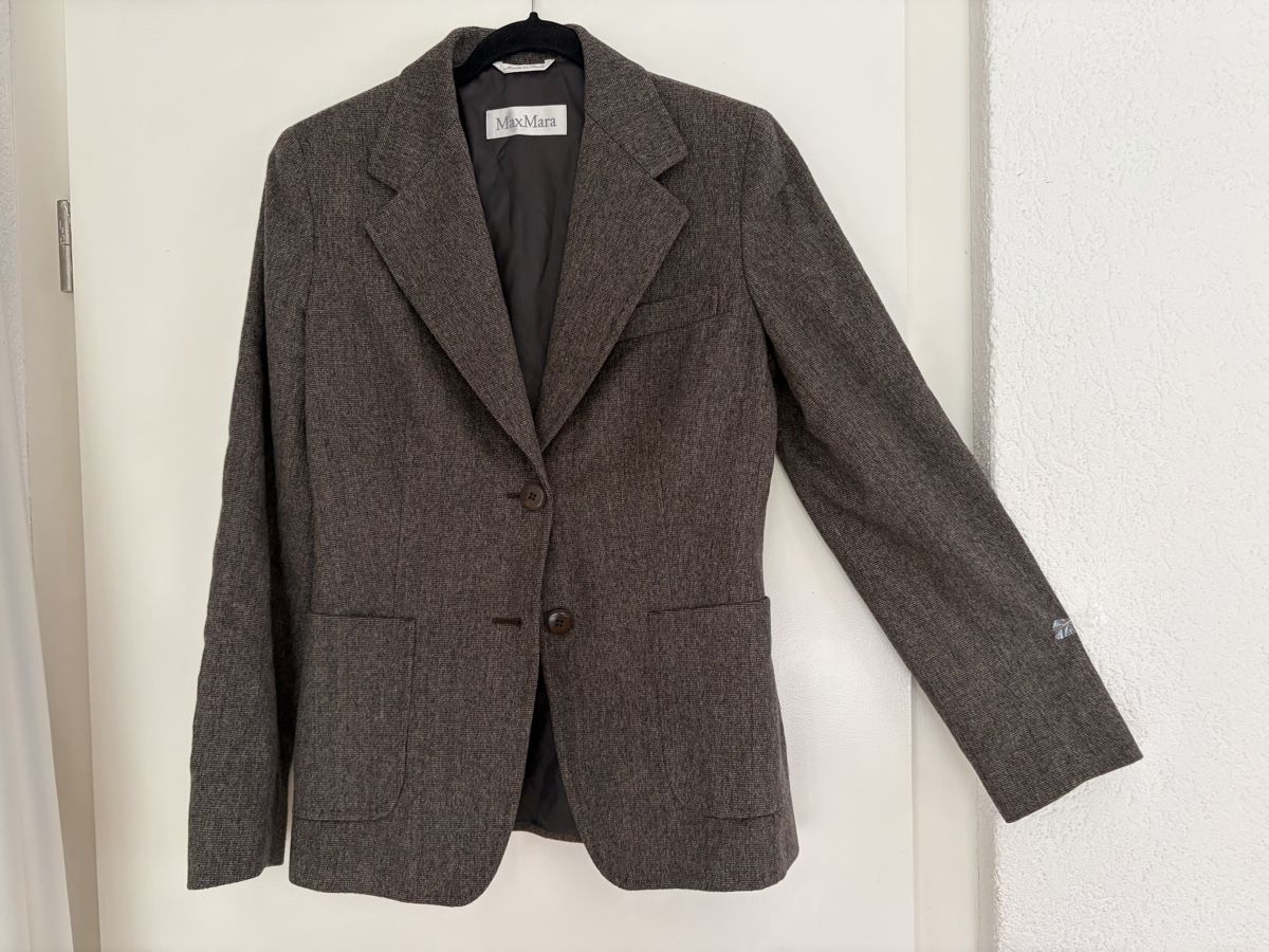 Max Mara Giacche: Brauner Max Mara Blazer - Gr. 38 – Usato da Schliern b. Köniz venduto da tezi