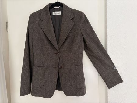 Brauner Max Mara Blazer - Gr. 38