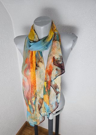 NEU! schöner Schal / Foulard Vintage