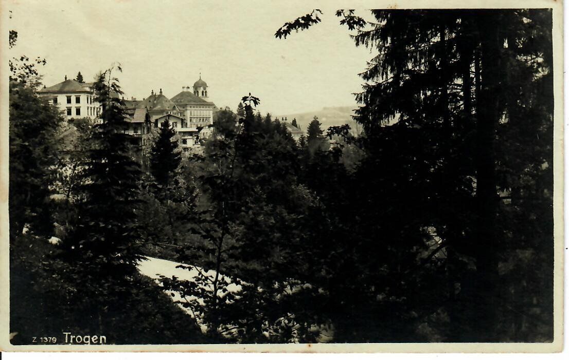 Ansichtskarten: Trogen – Gebraucht aus Hochdorf von Ziegel-16