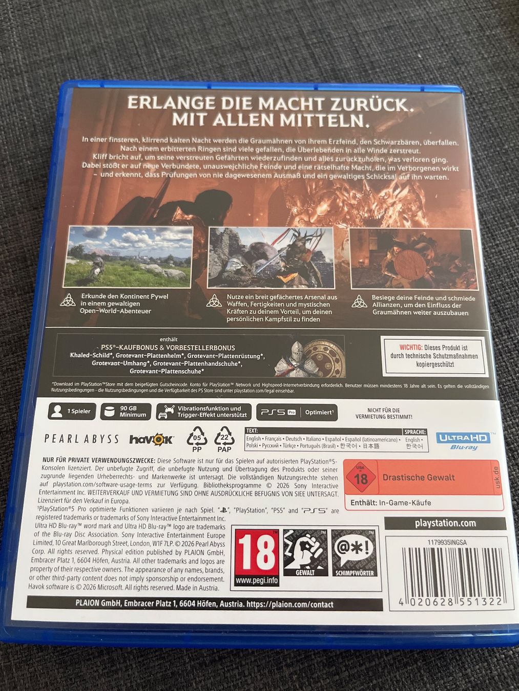 Giochi: Crimson Desert (Ps5) – Usato da Binningen venduto da LionArt 1