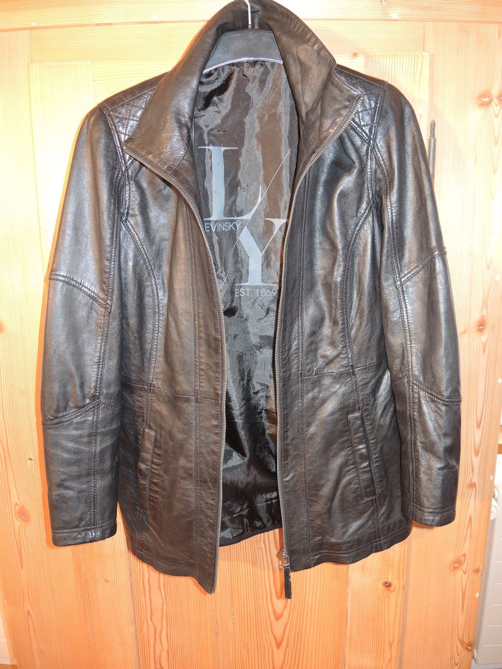 Giacche: Lederjacke echt Leder LEVINSKY Jacke Grösse 32 – Usato da Rorschach venduto da maeck8