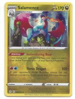 Pokémon Salamence 109/203 EVS109 EN Holo Near Mint