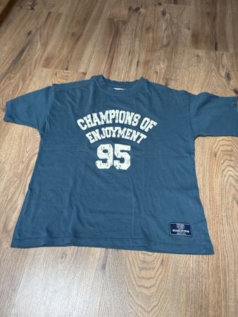 T-Shirt Zara blau mit Aufdruck Grösse 152 guter Zustand