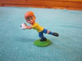 Chips-Figur Torhüterin mit Ball