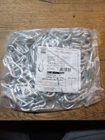 Karabinerhaken DIN 5299, Form C, verzinkt, 100 Stk (M)