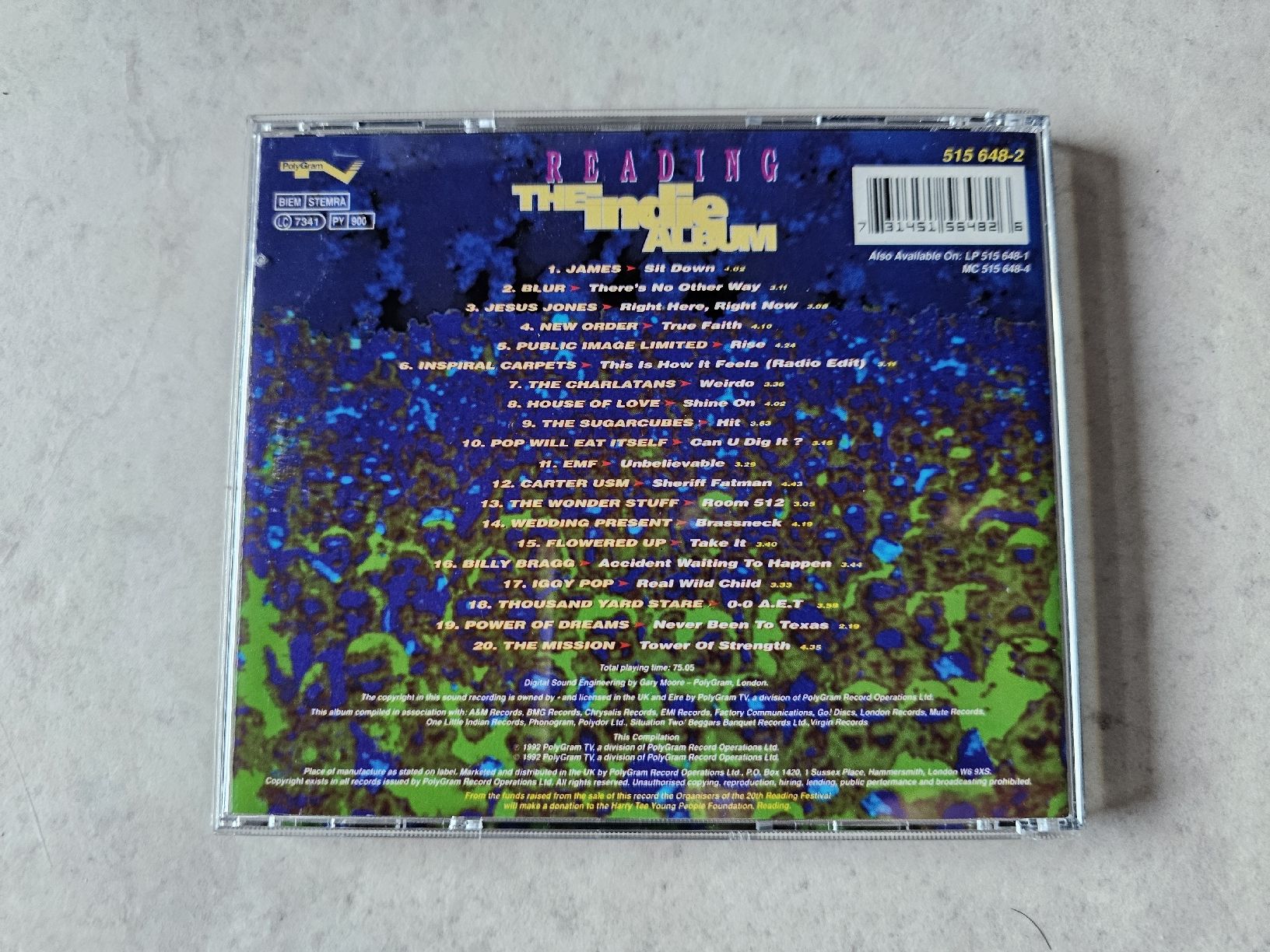 CD: Reading  -  The Indie Album – Usato da Schneisingen venduto da backstore24 1