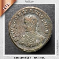 Antike römische Münze / Constantinus II / 4.Jh. nCh.