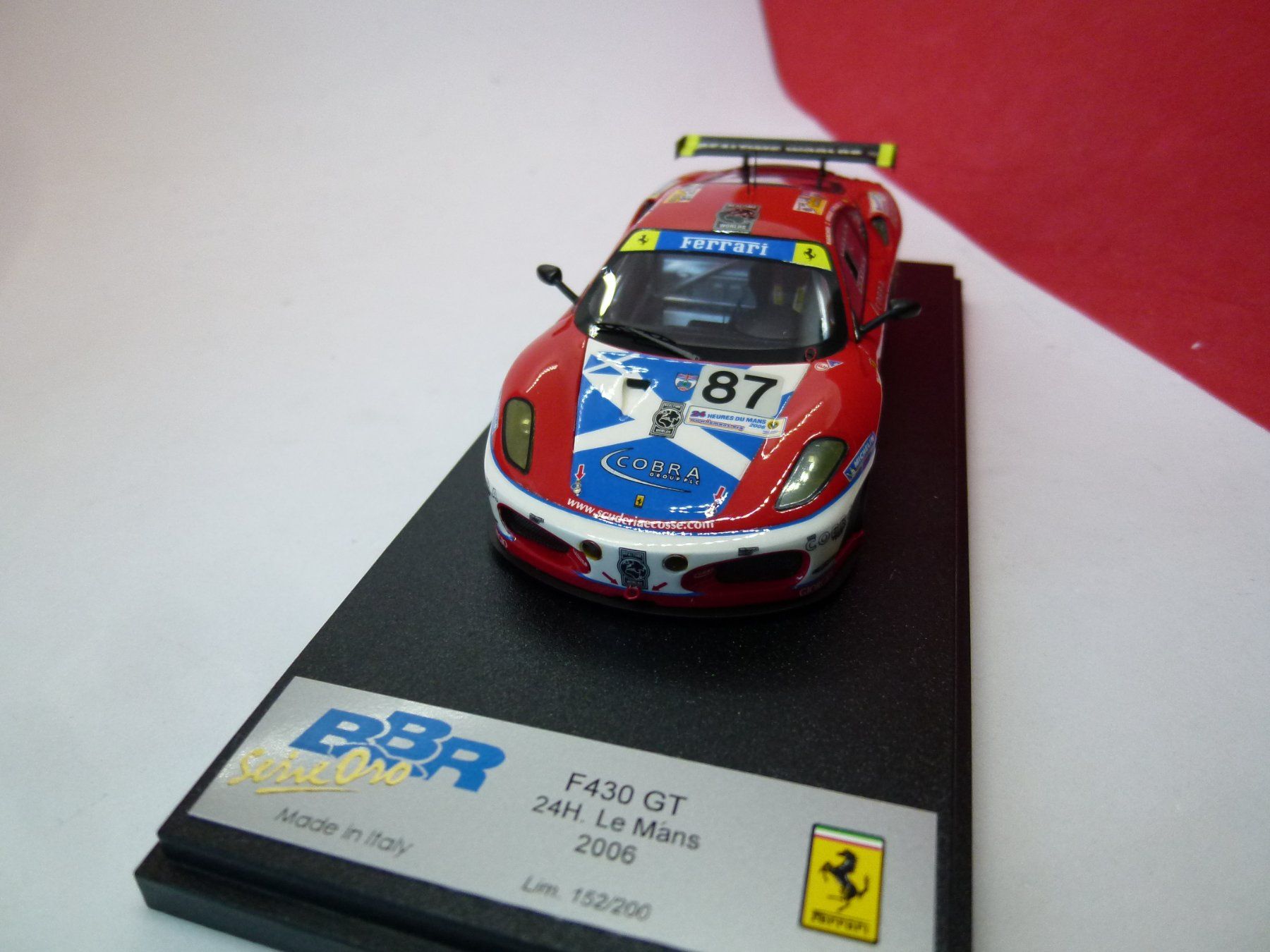 BBR Models Modellini d'auto: BBR  -  Ferrari 430GT Le Mans -  1:43 rwb    %%%%%%%%%%% – Nuovo (secondo la descrizione) da Reiden venduto da Aston2
