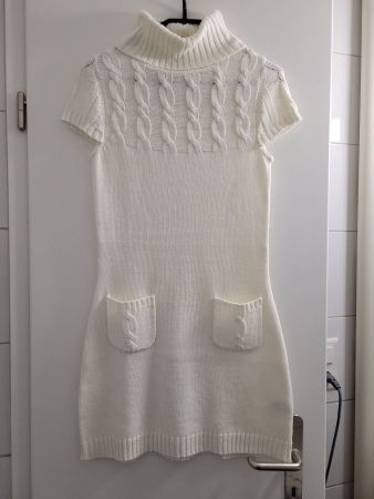 Robe pull blanche