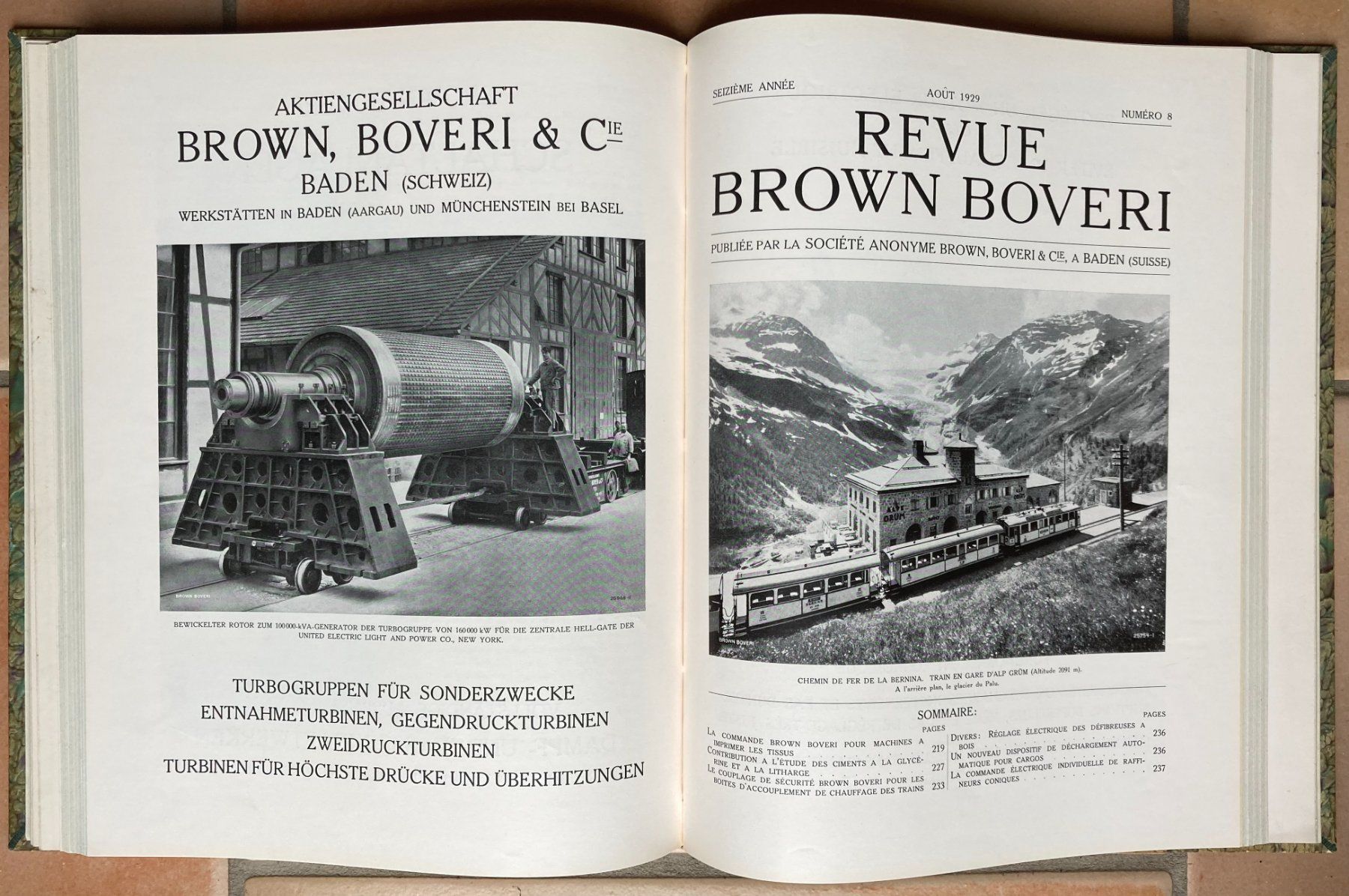 Riviste & Magazine: Revue B.B.C. 1929 - complet (12 numéros) – Usato da Versoix venduto da HELVETICA_1 2