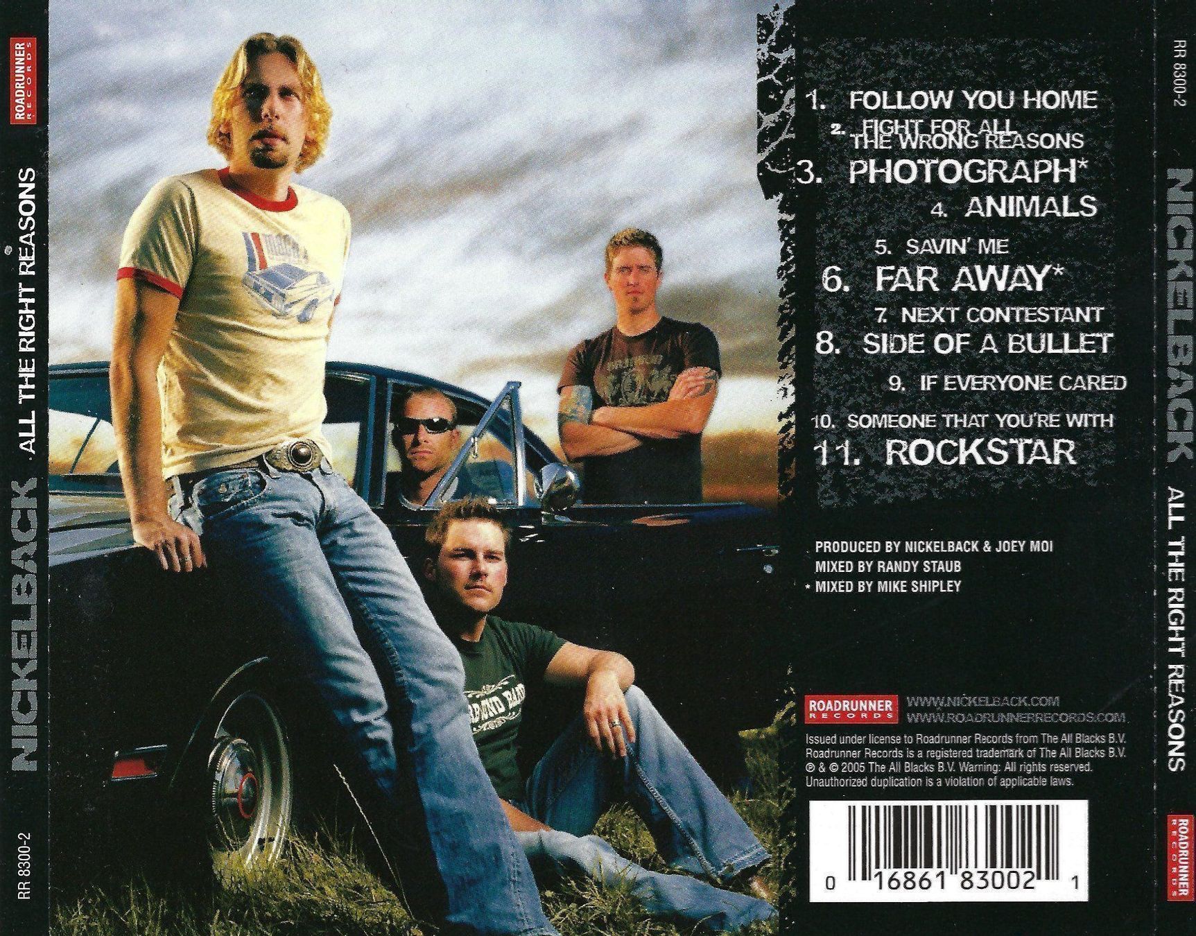 CD: CD: NICKELBACK - All The Right Reasons – Usato da Rotkreuz venduto da groeli69 1
