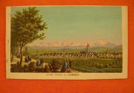 BERN, ALTKOLORIERTE AQUATINTA UM 1840